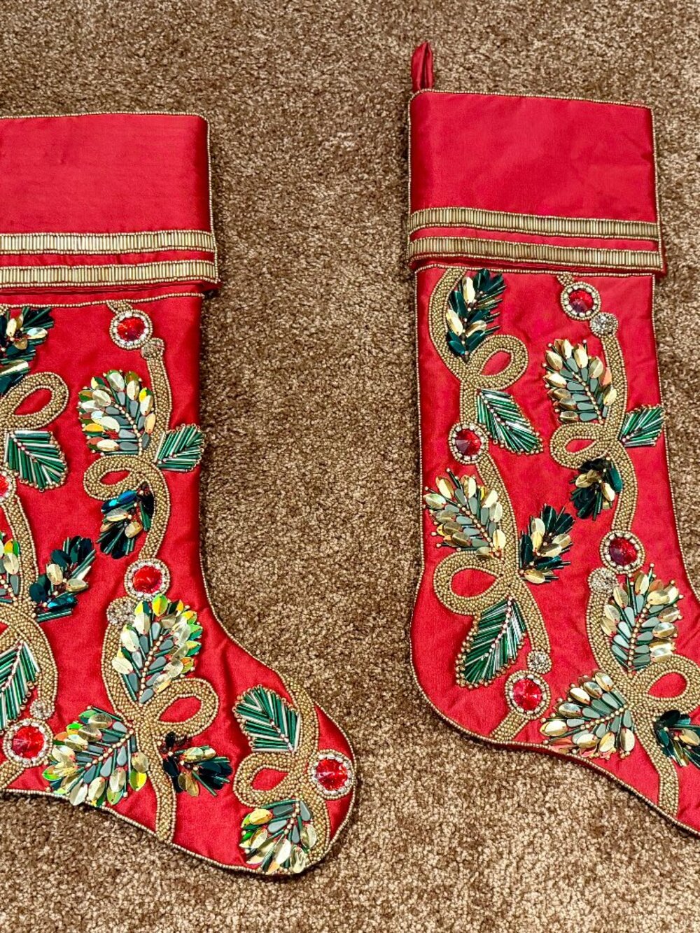 Kim Seybert Holiday Stockings (2)